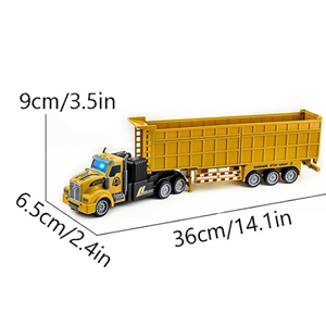 ماشین کنترلی تریلی بارکش Remote Control TRANSPORT TRUCK مقیاس 1:48_اسباب بازی